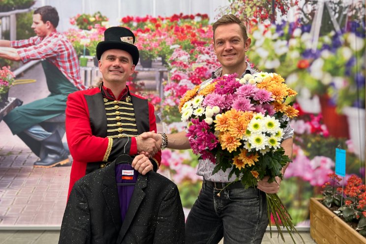 Maarten Huisman nieuwe host bij Flower Circus