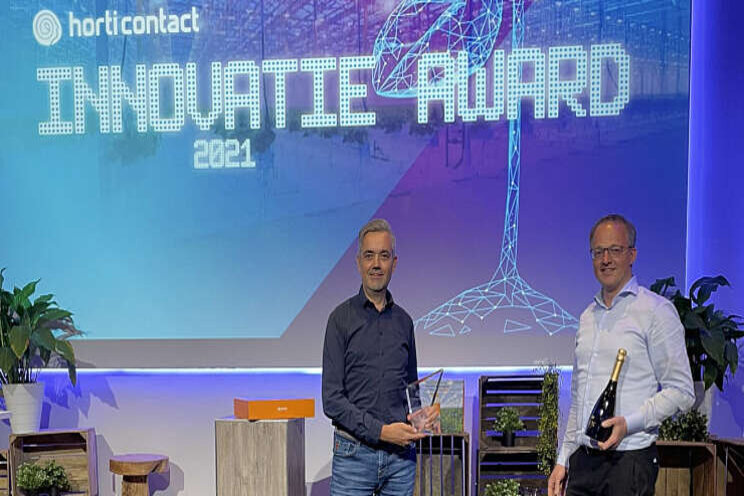 Van Iperen wint HortiContact Award Van Iperen wint HortiContact Award
