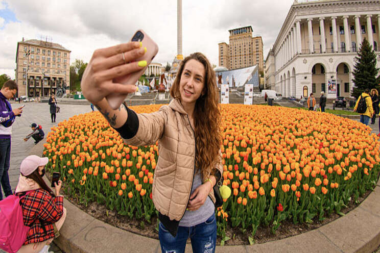 Tulpenfestival in Kiev Tulpenfestival in Kiev