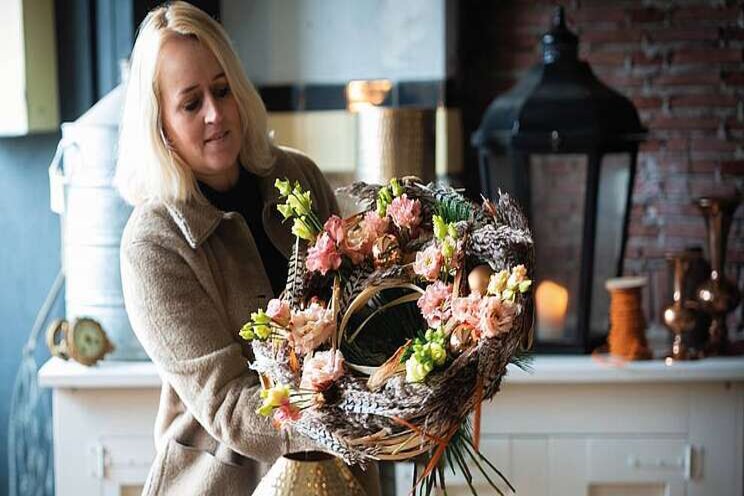 Kerst met Lisianthus Kerst met Lisianthus