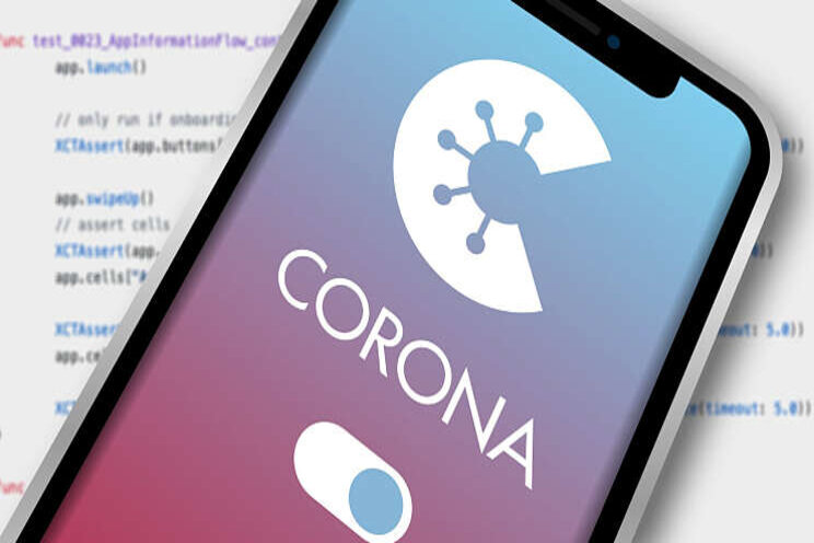 Corona-app per september