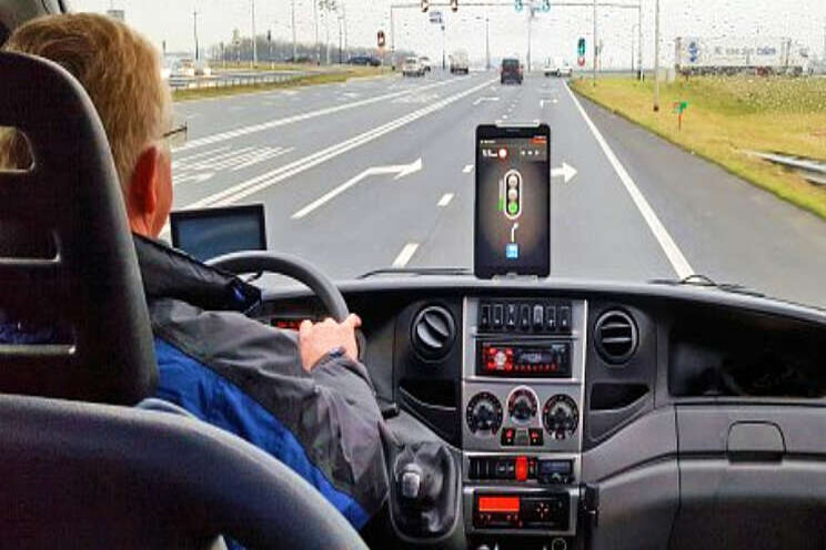 Groen licht 'connected' verkeer van en naar veiling Groen licht 'connected' verkeer van en naar veiling