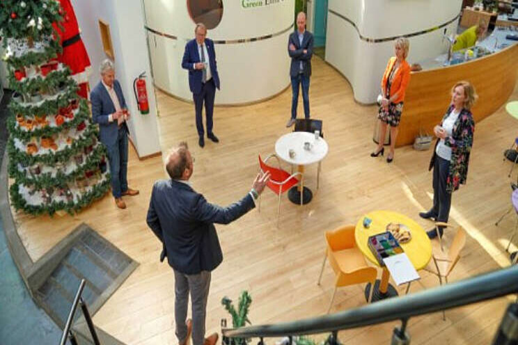Commissaris van de Koning bezoekt Bunnik Plants Commissaris van de Koning bezoekt Bunnik Plants