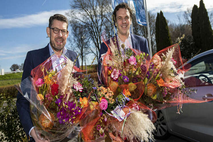 Burgemeester Arends steunt #flowerboostchallenge Burgemeester Arends steunt #flowerboostchallenge