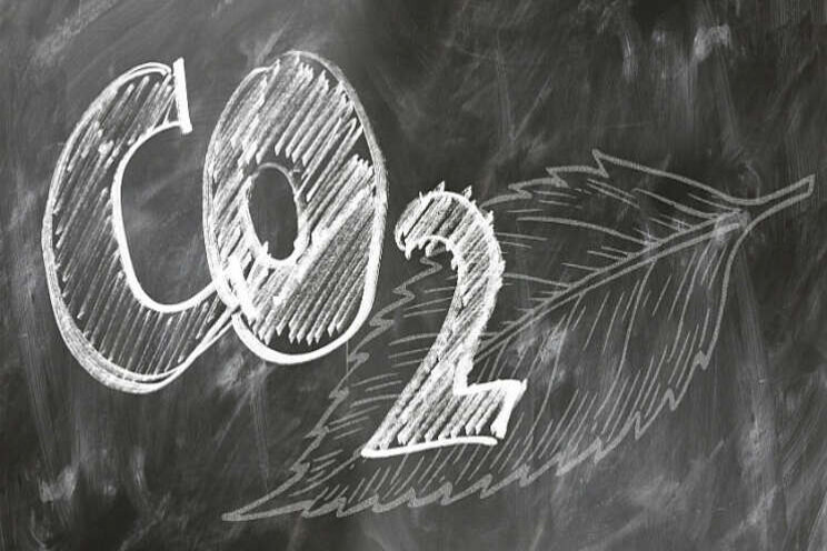 CO2-uitstoot vlakt af CO2-uitstoot vlakt af