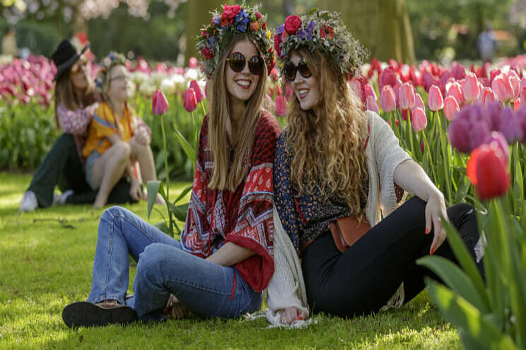 Keukenhof moet meer bollen planten door warmte Keukenhof moet meer bollen planten door warmte