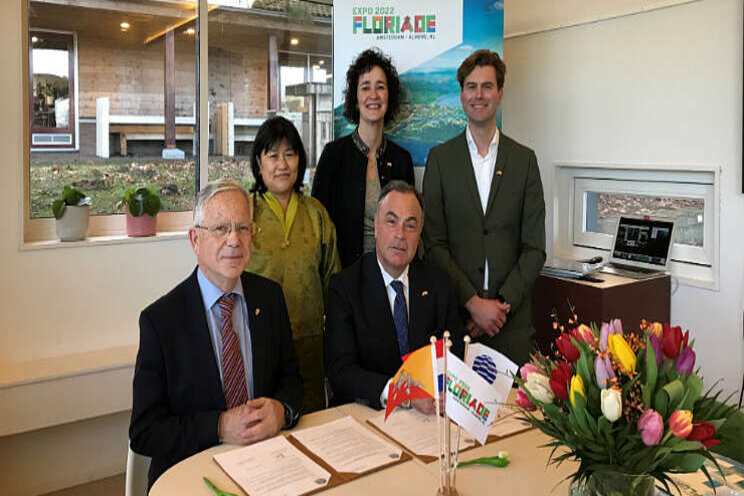 Bhutan naar Floriade 2022